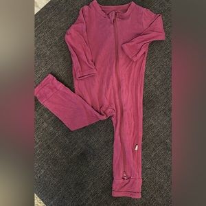 Kyte Baby Purple Romper 3-6 Months EUC